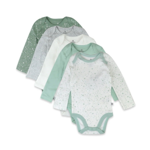 5-Pack Organic Cotton Long Sleeve Bodysuits | Honest Baby Clothing