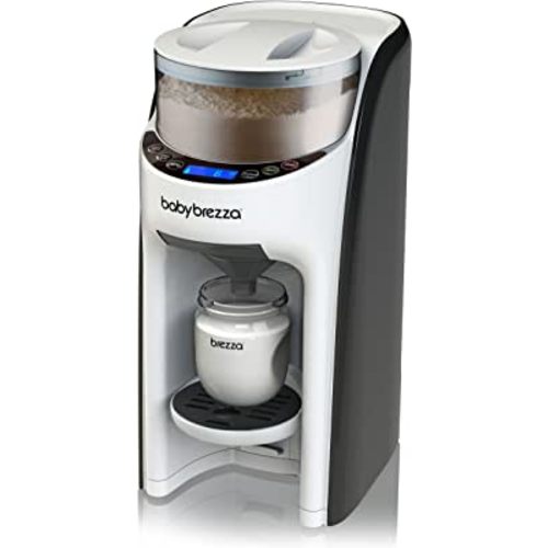 New and Improved Baby Brezza Formula Pro Advanced Formula Dispenser Machine - Automatically Mix a Warm Formula Bottle Instantly - Easily Make Bottle with Automatic Powder Blending