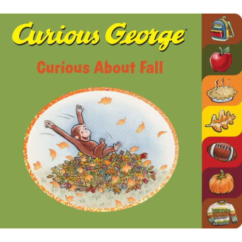 Curious George Curious About Fall Tabbed Board Book by H. A. Rey