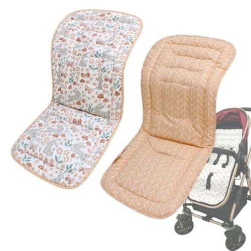 Toddler Pushchair Seat Liners,Seat Liner for child Pushchair Car,Double - Sided Car Pram Stroller Liner Seat Pad,Mattress Pad Infant Stroller Cushion