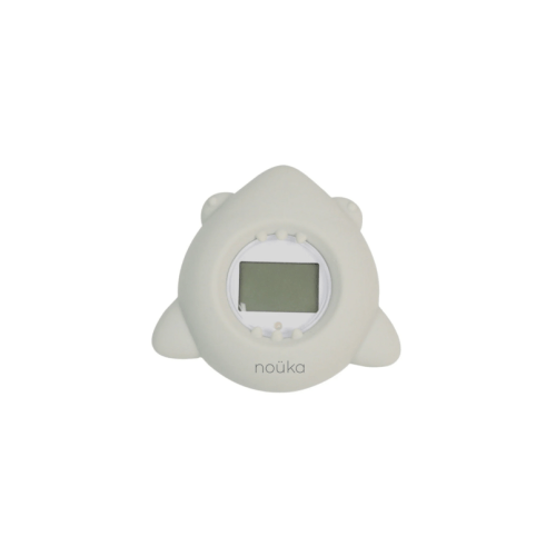 Nouka Bathtub Safety Thermometer Shark Light Storm