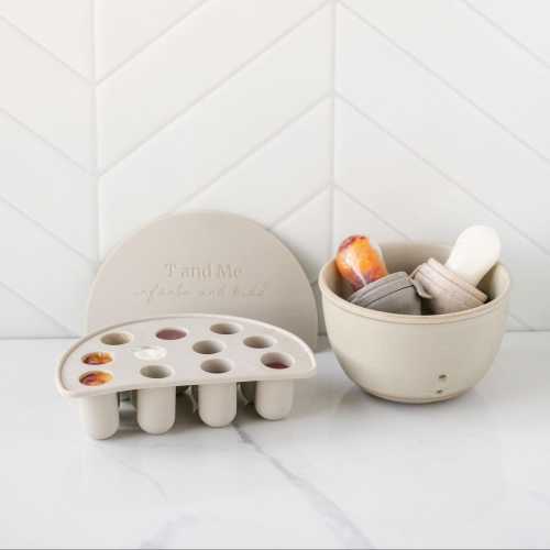Breastmilk Popsicle Mold: Infant Fruit Feeder, Freezer Tray Set