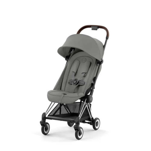 Cybex COYA Stroller - Chrome - Mirage Grey