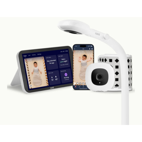 Smart Baby Monitor System with Floor Stand and Camera + 8” Display