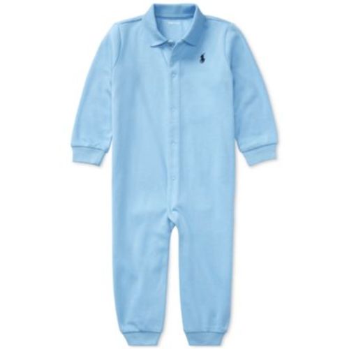 Baby Boys Cotton Classic Polo Coverall