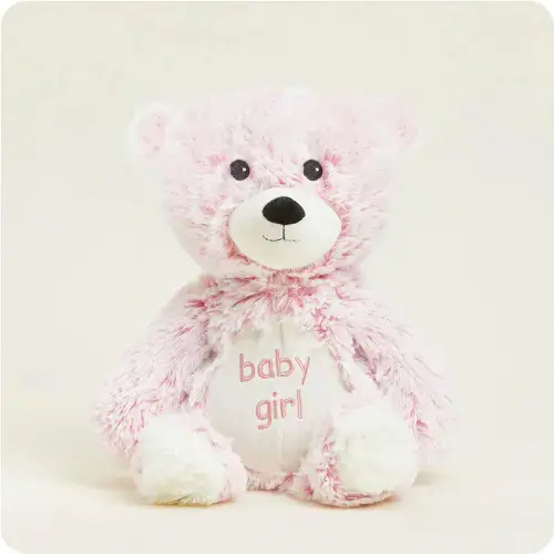 Microwavable Baby Girl Bear Warmies | Warmies USA