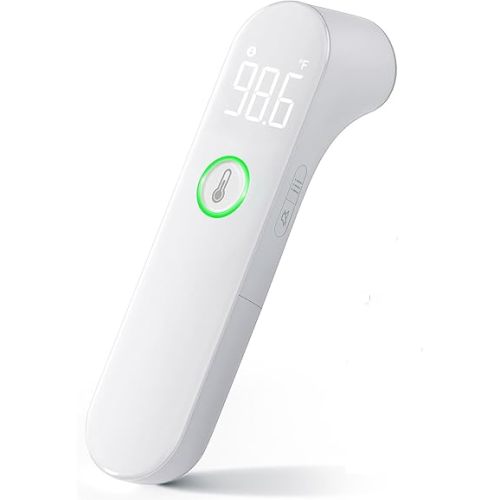 Thermometer for Adults and Kids, Fast Accurate Baby Thermometer, Fever Alarm & Mute Mode, Baby Essentials - Lifetime Support