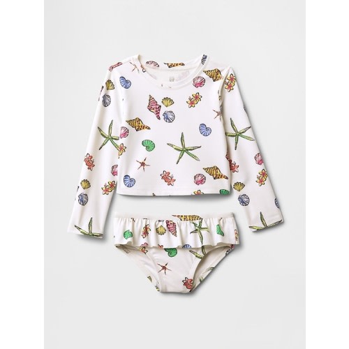 Baby & Toddler Rash Guard Swim Two-Piece