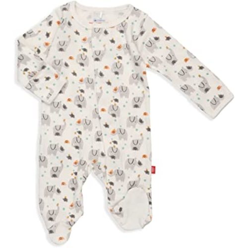 Magnetic Me Footie Pajamas Elephants (3-6 mo)