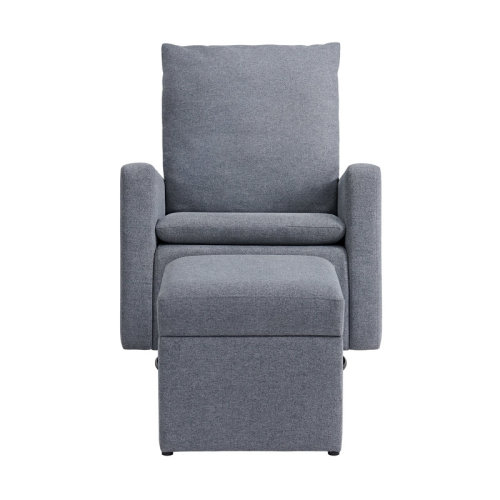 Soho Baby Everlee Upholstered Glider/Ottoman | Wayfair