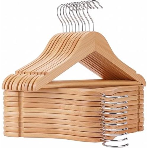 Kids Wooden Hangers 20 Pack
