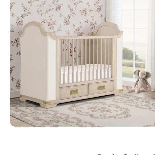 Paris 4-in-1 Convertible Crib with Underdrawer