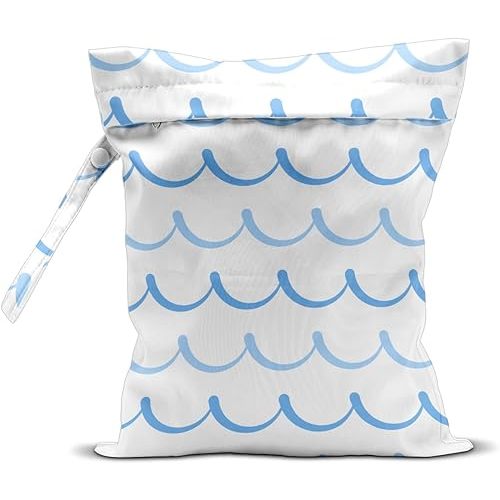 Wet Bag Wet Dry Bag for Swimsuit Travel Beach Pool Stroller Diapers Dirty Yoga Gym Clothes Waterproof Reusable