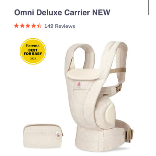 Shop Omni Deluxe Baby Carrier - NEW CARRIER | Ergobaby
