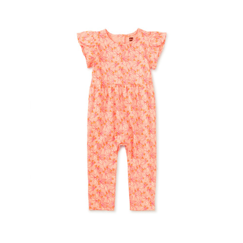 Tulip Sleeve Baby Romper