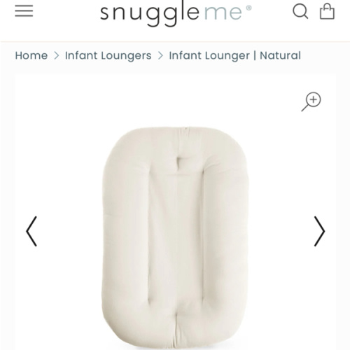 Snuggle Me Infant Lounger | Natural