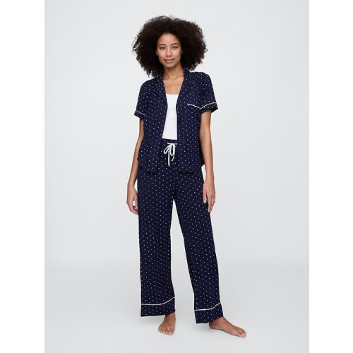 Modal Wide-Leg PJ Pants