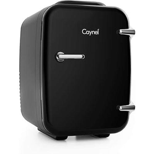 Amazon.com: CAYNEL Mini Fridge Portable Thermoelectric 4 Liter Cooler and Warmer for Skincare, Eco Friendly Beauty Fridge For Foods,Medications, Cosmetics, Breast Milk, Medications Home and Travel : Home & Kitchen
