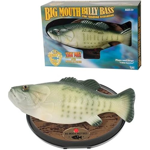 'Billy Bass Singing Fish Wall Mount Plaque'