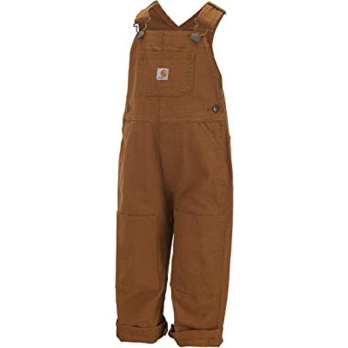 Carhartt Kid's CM8609 Loose Fit Canvas Bib Overall - Boys