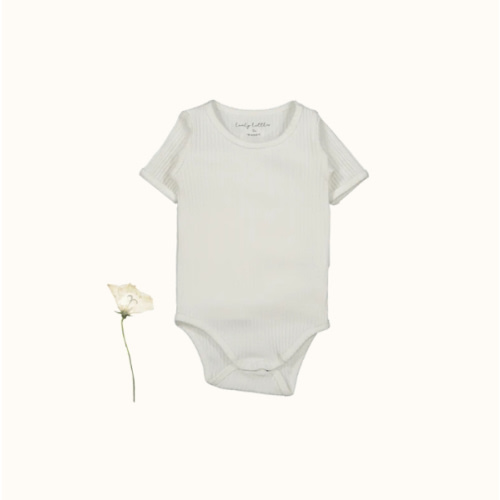The Short Sleeve Onesie - Bone