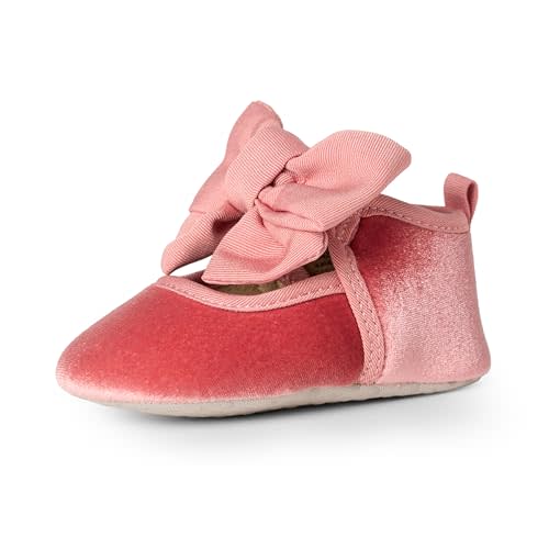 Amazon Essentials x Sofia Grainge Baby Girls' Mary Jane Shoes with Bow Detail