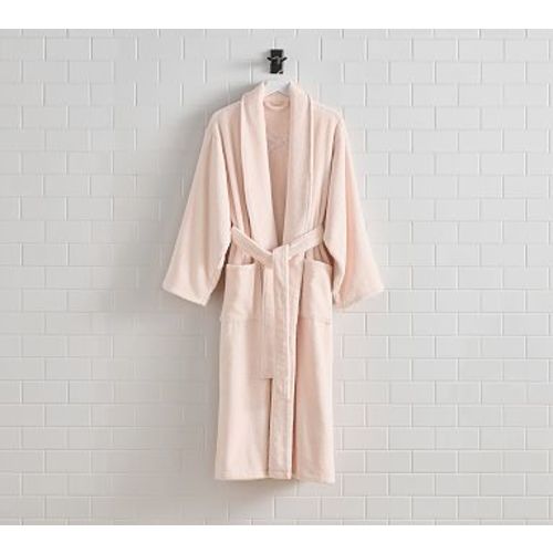 LoveShackFancy Appliqué Bow Robe | Pottery Barn