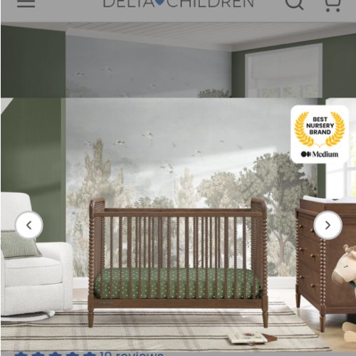 Saint 4-in-1 Convertible Crib