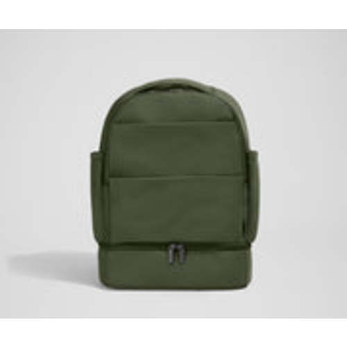 The Double Diaper Backpack in Olive Green | Away