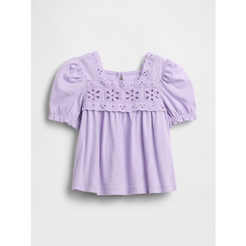Baby & Toddler Eyelet Top