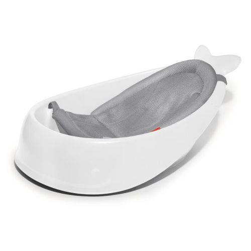 White MOBY® Smart Sling™ 3-Stage Tub - White | skiphop.com