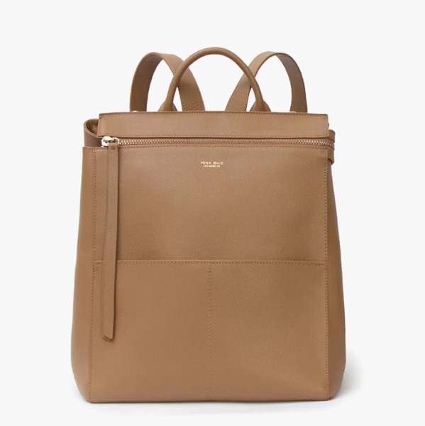 Harper Midi Backpack (Leather)