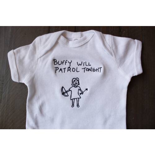 Patrol Tonight Buffy Baby Bodysuit