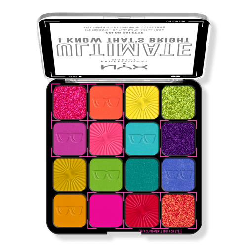 Ultimate Color Shadow Palette I Know That's Bright