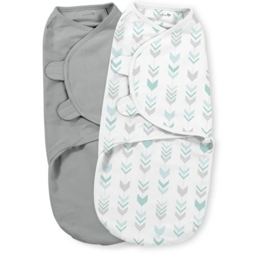 Summer SwaddleMe Original Sm 2pk Teal Arrows