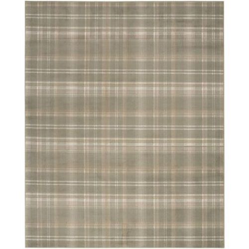 Nourison Grafix Contemporary Plaid Area Rug