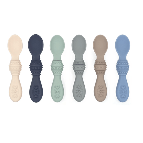 Baby Silicone Spoons | First Stage Infant Spoons