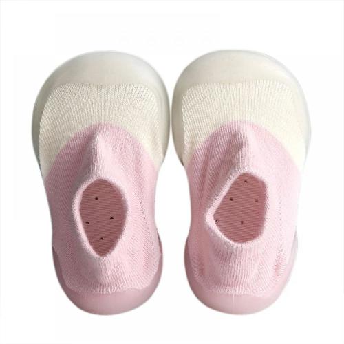 Baby Toddler Sock Shoes TPE Sole Non-Skid Indoor/Outdoor Toddler Slipper Cotton Mesh Breathable Lightweight Sock Shoes for Infant Girls Boys