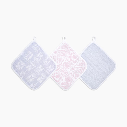 Aden + Anais Essentials Cotton Washcloth (3 Pack) - Damsel