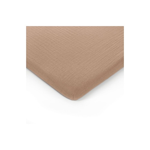 Muslin Fitted Bassinet Crib Sheet