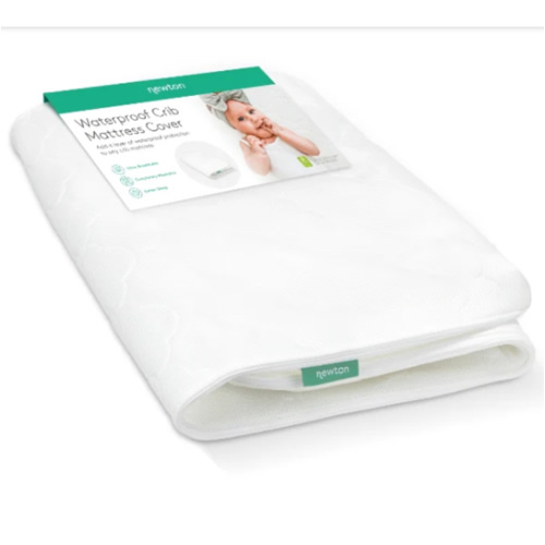 Extra Waterproof Crib Mattress Cover - Standard / Cloud White