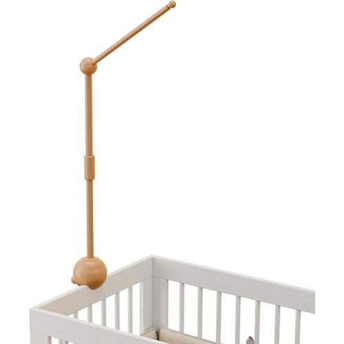 Baby Crib Mobile Arm,32.5 Inch Crib Mobile Stand,Wooden Mobile Arm for Crib(2 Modes, 360°Adjustable,100% Beech Wood Boy Girl Mobile Holder for Crib Nursery Decor Baby Mobile Hanger