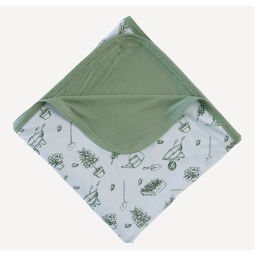 double layer blanket | gardening | bamboo
