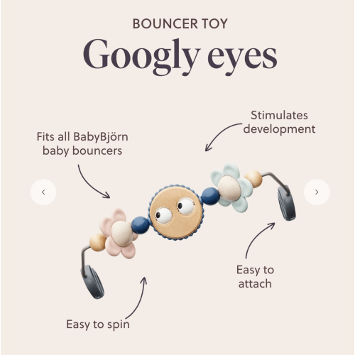 BabyBjörn Toy for Bouncer – Googly eyes