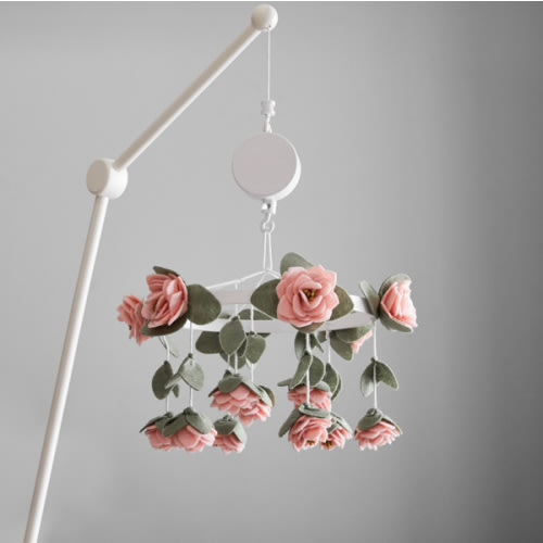 Pottery Barn Kids Roses Baby Mobile