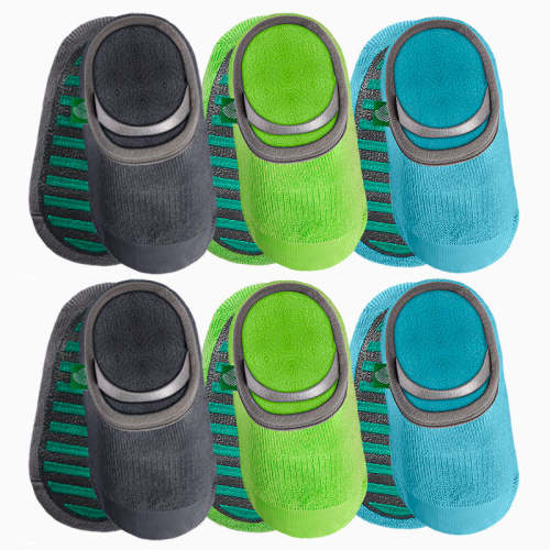 Non-Slip Baby Socks | Big Adventures 6-Pack
