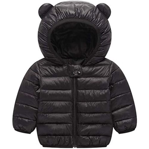WUSENST Baby Boys Girls Winter Coats Hoods Light Puffer Down Jacket Outwear