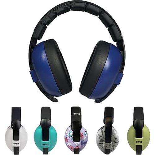 Banz Bubzee Baby Ear Defenders 0-36 Months, Noise Cancelling Headphones for Kids