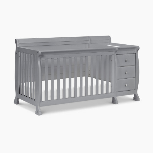 daVinci Kalani 4-in-1 Crib and Changer Combo - Grey