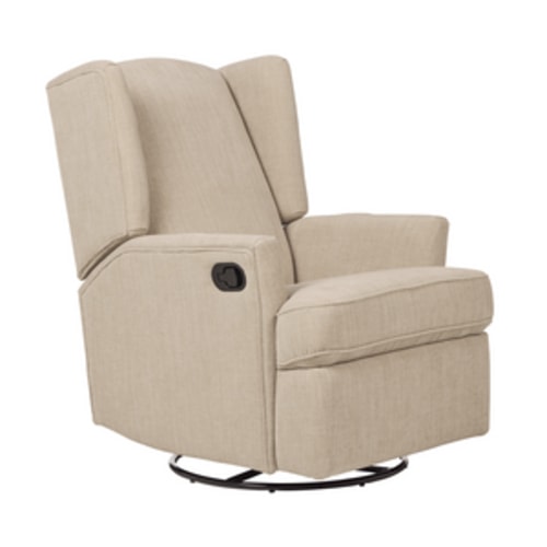 Chelsea Recliner Glider Chair in Latte | iL Tutto